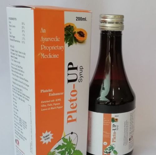 Pleto-up Syrup, Packaging Size : 200ml, Packaging Type : Bottle