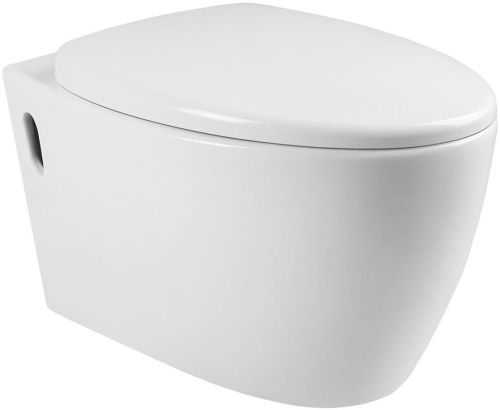 Blaze Rimless Wall Hung with Uf Seat Cover Toilet