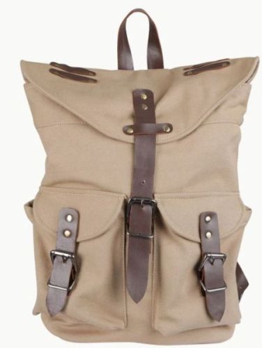 Twill Canvas Travel Backpack