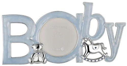 Baby Photo Frame Blue, Packaging Type : Box