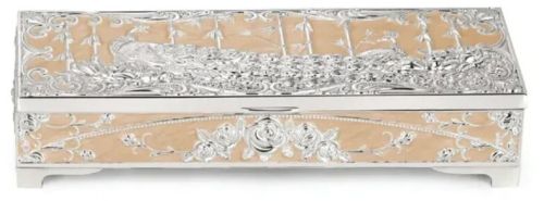 Peacock Dry Fruit Box 2 in 1 Peach