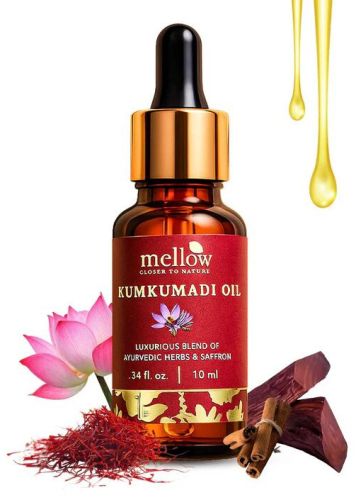 Kumkumadi Face Oil with Saffron, Packaging Type : Bottle