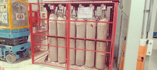 MS & SS Industrial Fence, Brand Name : Megamech