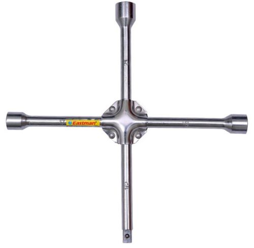 Carbon Steel Cross Wheel Spanner E-2013