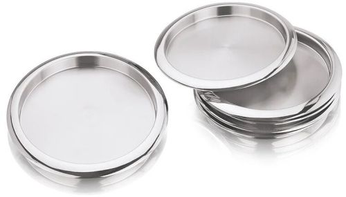 Kraft Premium Full Stainless Steel Dinner Plates
