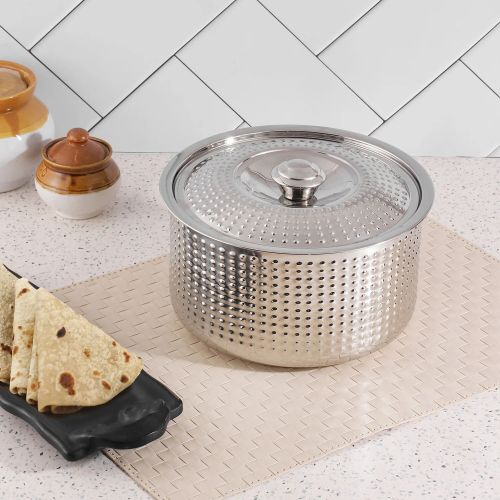 Kraft Stainless Steel Hammered Casserole