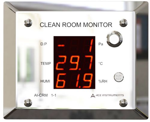 Ace Pharma Clean Room Monitor AI-CRM1-1