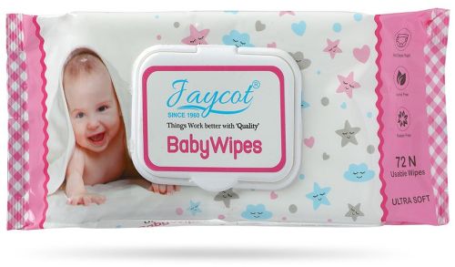 Aloe Vera Baby Wipes for Gentle Cleaning Baby'S Skin