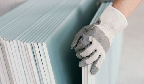 Gypsum Sheets, Color : White for False Ceilings, Partitions