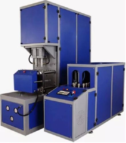 Semi-Automatic PET Bottle Making Machine, Bottle Size : Upto 2 Ltr
