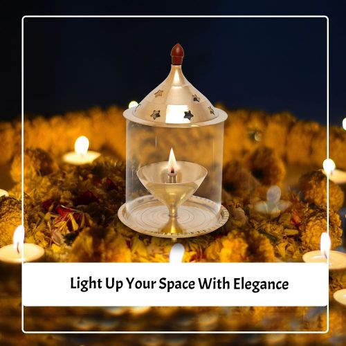 Shubhkart Nitya Akhand Jyot Aardhya Diya For Worship