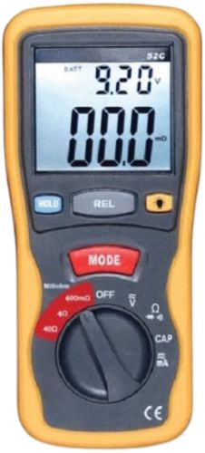 Electric Milli Ohm Meter, Display Type : Digital