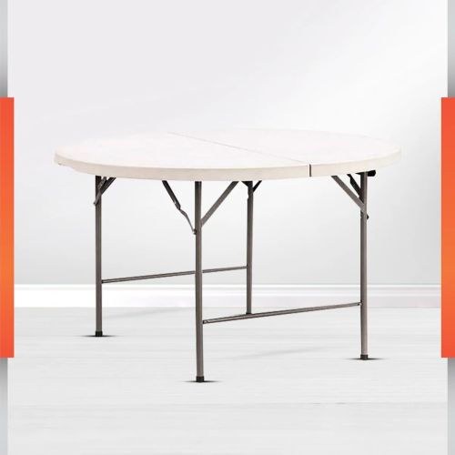 1.2 Meter Round Portable Folding HDPE Outdoor Picnic Garden Table