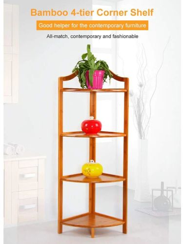 4 Tiers Corner Multi-Functional Flower Plant Display Stand