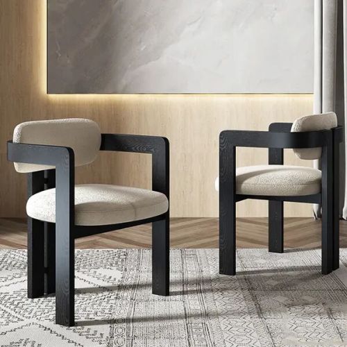Como Dining Chairs for Living Room, Color : Grey