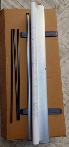 Promotional Roll Up Standee 2x5, Shape : Rectangle