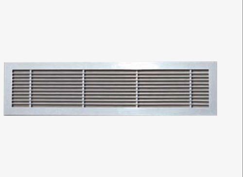 Polished Stainless Steel Linear Fixed Bar Air Grills Modern