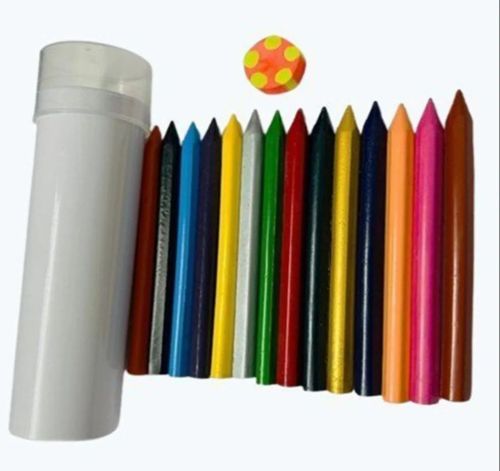 12 Color Crayon Set with Eraser & Case