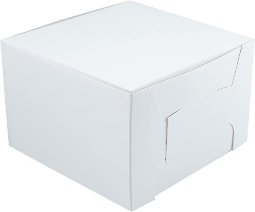 Premium Ecowraps White Cake Box Versatile