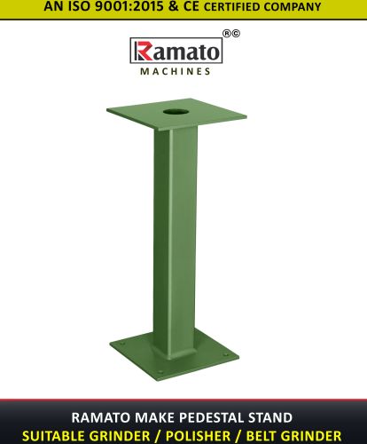 Polished Ramato MS Heavy Pipe Pedestal Grinder, Color : Green