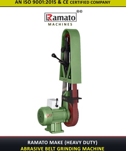 Ramato Single Side 150x2000 Mm Abrasive Belt Grinder