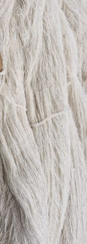 Ahimsa Silk, Technics : Machine Spun for Weaving