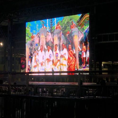 50 Hz 1080p Outdoor LED Video Display, Shape : Rectangle