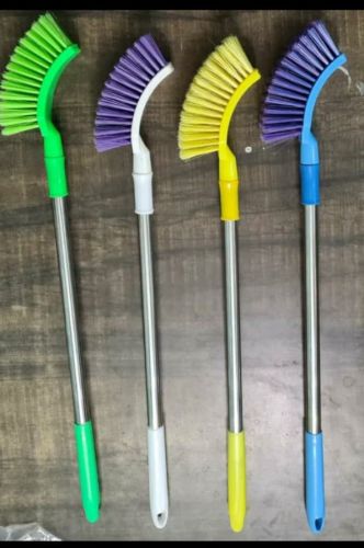 Stainless Steel Toilet Brush 18inch, Bristle Material : Plastic