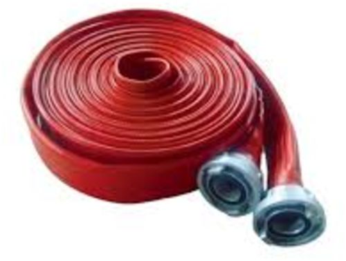 Coated Water Discharge Hose Pipe, Color : Reddish