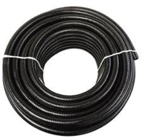 Coated PVC Polymide Conduit Pipe, Color : Black 12ft