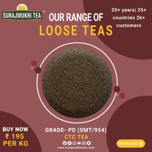 Natural CTC Pd Loose Tea (SMT/954) For Restaurant, Hotel