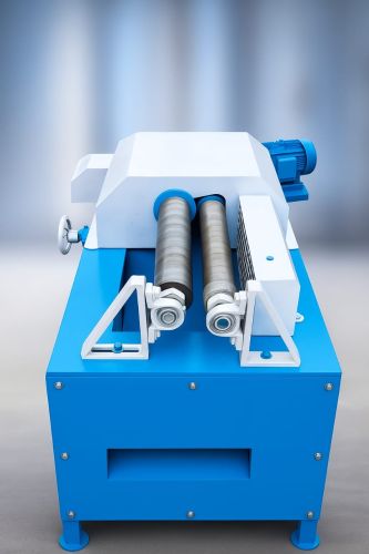 Semi Automatic Electric Brake Lining Machines, Color : Grey, Blue