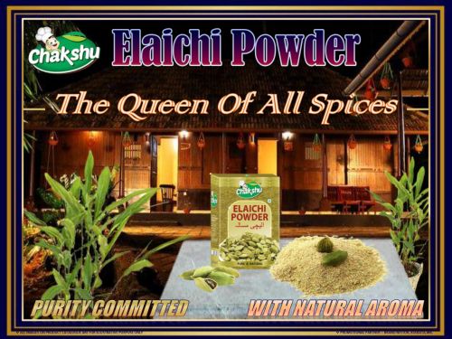 Chakshu Elaichi Powder Box, Packaging Size : 50gm, 100gm for Cooking