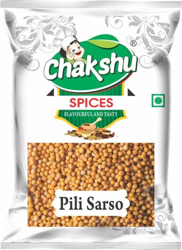 Organic Chakshu Yellow Mustard Seeds Pouch for Cooking