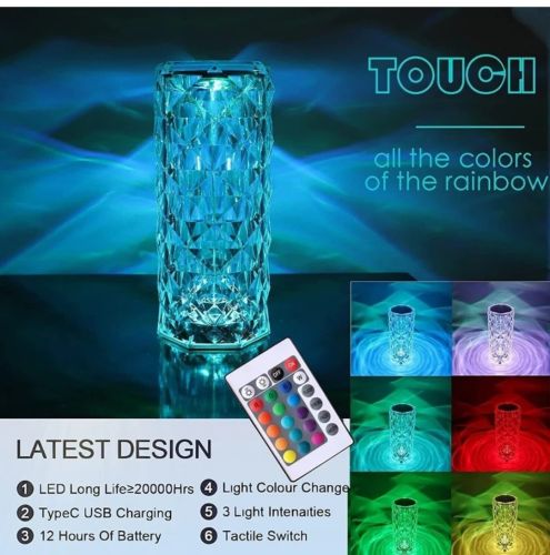 LED Lamp, Color : Multicolor