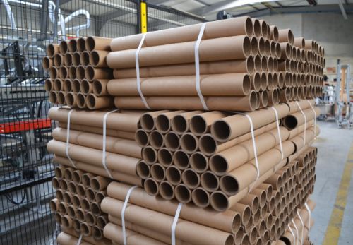 Plain Brown Paper Core Tube Upto 406mm, Brand Name : Rollwell