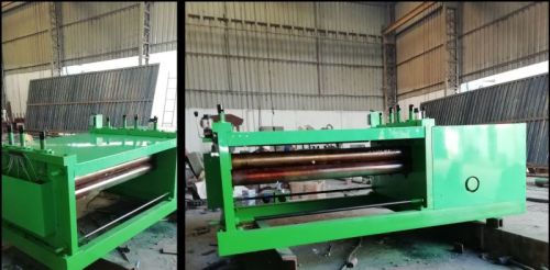 Metal Sheet Straightening Machine, Color : Green, Brand Name : Akew