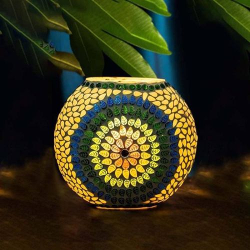 Metal Glass Paras Table Lamp, Power Source : Electric for Indoor