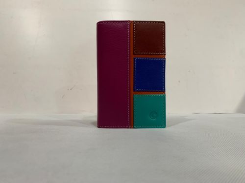 Plain Ladies Leather Wallets, Color : Dark Brown for Keeping