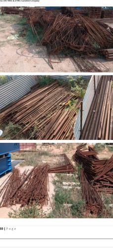 MS TMT Bar Scrap, Condition : Used, Waste for Recycling
