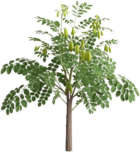 Green Organic Moringa Stem, Packaging Size : 1Kg Medicine Grade