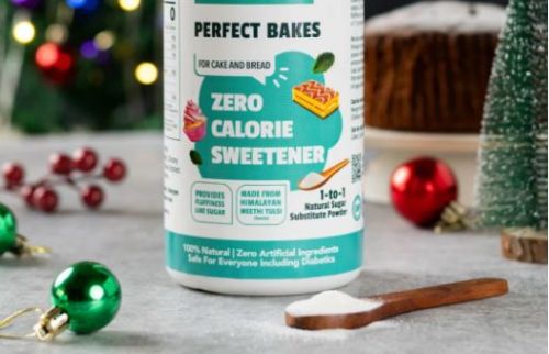 Perfect Bake Zero Calorie Sweetener Powder, Color : White