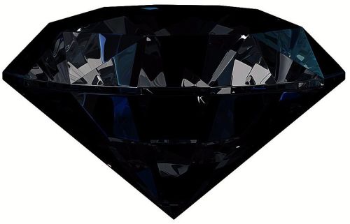 Polished Natural Black Diamond, Packaging Type : Velvet Box