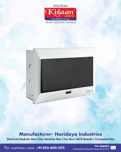 12 Way SPN Double Door MCB Box