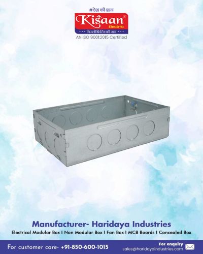 Mild Steel Non Modular Box, Brand Name : Kisaan