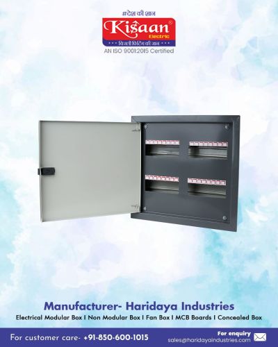 Tpn Double Door MCB Box, Brand Name : Kisaan