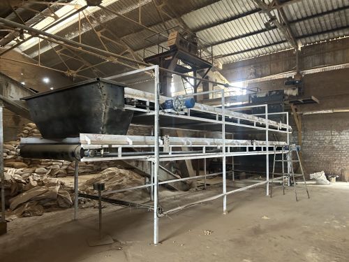 Electric Belt Conveyors, Color : Black All Size for Dry Place