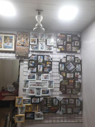 Polished Wood Collage Frames, Color : Brown