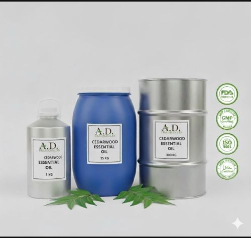 Cedarwood Oil, Packaging Type : White, Form : Liquid
