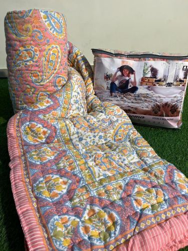 Cotton Jaipuri Quilts for Home Use, Hotel Use
